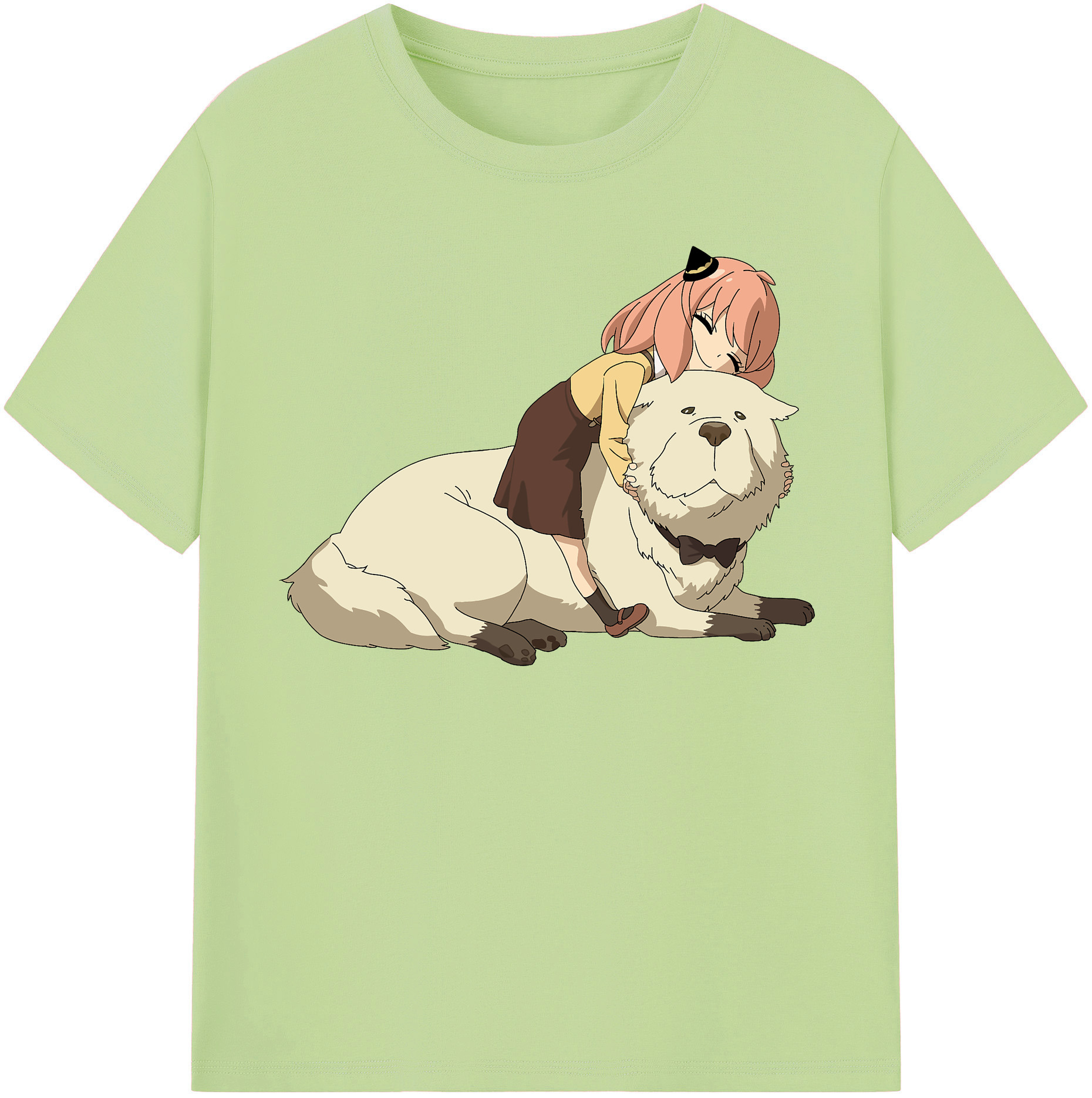 （画像用） SPY×FAMILY间谍家家酒 綿100％半袖Tシャツ（フロントプリント）